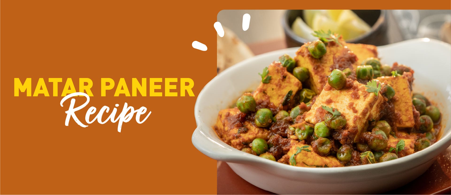 how to make matar paneer recipe