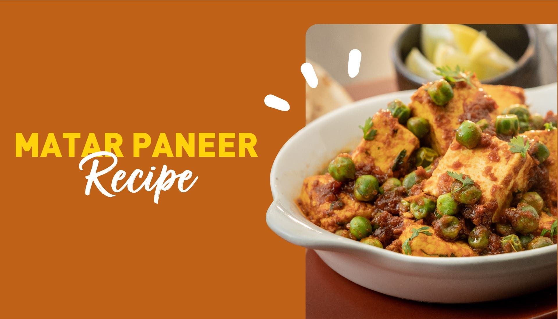 how to make matar paneer recipe